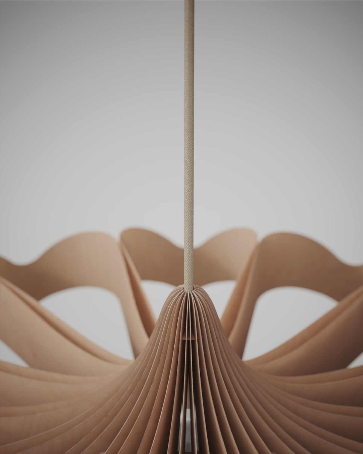 Pilke Daisy Large Pendant Birch