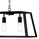 Dar Academy 5 Light Bar Pendant Black –  from Amos Lighting + Home