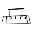 Dar Academy 5 Light Bar Pendant Black –  from Amos Lighting + Home