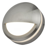 Dar Akos Eyelid LED Wall Light Aluminium –  from Amos Lighting + Home