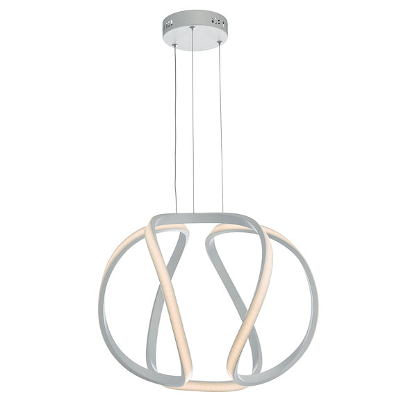 Dar Alonsa Led Pendant White Small –  from Amos Lighting + Home