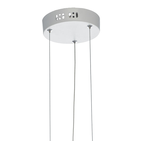 Dar Alonsa Led Pendant White Small –  from Amos Lighting + Home