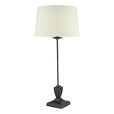 Dar Bessa Table Lamp Black with Shade –  from Amos Lighting + Home