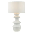 Dar Bidelia Table Lamp Matt White With Shade –  from Amos Lighting + Home