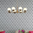 Dar Bombazine 8 Light Pendant Chandelier Natural Brass –  from Amos Lighting + Home