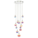 Dar Cesario 12 Light Cluster Pendant Multi Coloured –  from Amos Lighting + Home