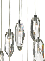 Dar Crystal 18 Light Cluster Pendant –  from Amos Lighting + Home