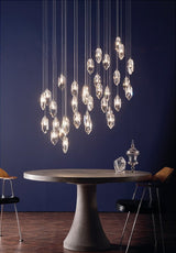 Dar Crystal 18 Light Cluster Pendant –  from Amos Lighting + Home