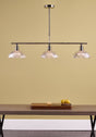 Dar Dara 3 Light Bar Pendant Antique Brass –  from Amos Lighting + Home