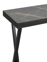 Dar Data Dark Marble Console Table –  from Amos Lighting + Home