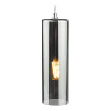 Dar Diaz Pendant Smoked Glass and Polished Chrome –  from Amos Lighting + Home