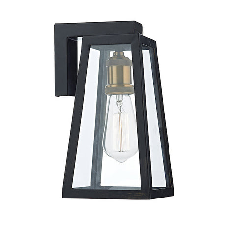 Dar Duval Outdoor Wall Light Black –  from Amos Lighting + Home