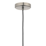 Dar Dynamo 1 Light Pendant Antique Chrome –  from Amos Lighting + Home