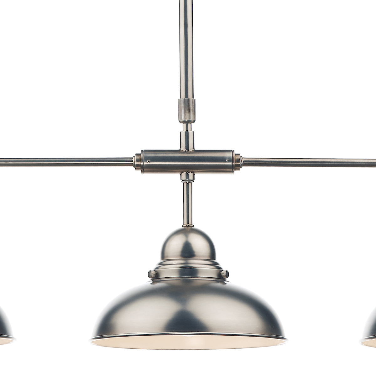 Dar Dynamo 3 Light Bar Pendant Antique Chrome –  from Amos Lighting + Home