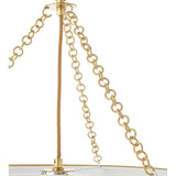 Dar Fenella 5 Light Pendant Gold Leaf –  from Amos Lighting + Home