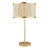 Dar Fenella Table Lamp Gold Leaf –  from Amos Lighting + Home