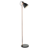 Dar Frederick Floor Lamp Black and Copper –  from Amos Lighting + Home