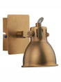 Dar Idaho Single Spotlight Antique Brass –  from Amos Lighting + Home