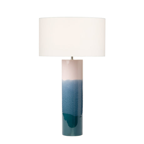 Dar Ignatio Pink and Blue Table Lamp Base