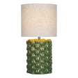 Dar Jayden Table Lamp Green Reactive Glaze With Shade –  from Amos Lighting + Home