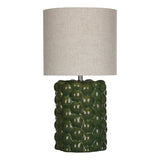 Dar Jayden Table Lamp Green Reactive Glaze With Shade –  from Amos Lighting + Home