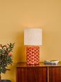 Dar Jayden Table Lamp with Linen Shade –  from Amos Lighting + Home