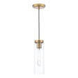 Dar Jodelle Pendant Polished Bronze and Glass –  from Amos Lighting + Home