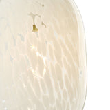 Dar Kari Confetti White Glass Pendant –  from Amos Lighting + Home