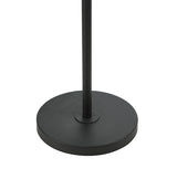 Dar Kelso Floor Lamp Matt Black Polished Copper with Shade –  from Amos Lighting + Home