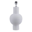 Dar Kiara Table Lamp White Ceramic Base Only –  from Amos Lighting + Home