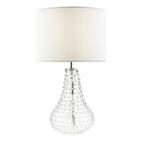 Dar Kristina Table Lamp Textured Glass With Shade –  from Amos Lighting + Home