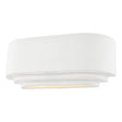 Dar Lando Ceramic Wall Washer White –  from Amos Lighting + Home