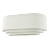 Dar Lando Ceramic Wall Washer White –  from Amos Lighting + Home