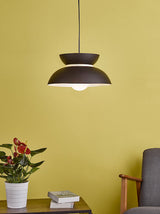 Dar Larina Pendant Matt Black –  from Amos Lighting + Home