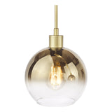 Dar Lycia 3 Light Bar Pendant Satin Gold and Gold Ombre Glass –  from Amos Lighting + Home