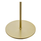 Dar Lycia 3 Light Floor Lamp Satin Gold and Gold Ombre Glass –  from Amos Lighting + Home