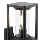 Dar Mackenzie Outdoor Wall Light Matt Black IP65 –  from Amos Lighting + Home