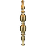 Dar Madrid Floor Lamp Antique Brass With Shade –  from Amos Lighting + Home