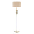 Dar Madrid Floor Lamp Antique Brass With Shade –  from Amos Lighting + Home