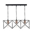 Dar Midi 3 Light Bar Pendant Black –  from Amos Lighting + Home