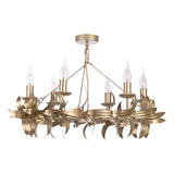 Dar Nadria 6 Light Pendant Satin Gold –  from Amos Lighting + Home