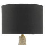 Dar Onora Table Lamp Terazzo with Black Shade –  from Amos Lighting + Home