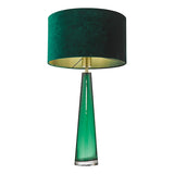 Dar Samara Table Lamp Base Green Glass –  from Amos Lighting + Home