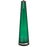 Dar Samara Table Lamp Base Green Glass –  from Amos Lighting + Home