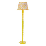 Dar Spool Floor Lamp Gloss Yellow Base from Amos Lighting + Home