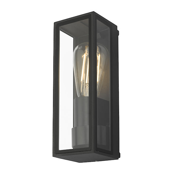 Dar Taryn Outdoor Light Wall Light Matt Grey IP65 –  from Amos Lighting + Home