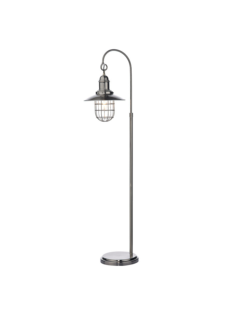 Dar Terrace Floor Lamp Antique Chrome available from: Amos Lighting