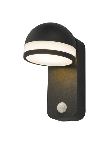 Dar Tien Outdoor Wall Light Adjustable Head Anthracite Sensor IP65 LED –  from Amos Lighting + Home