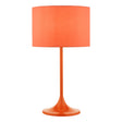 Dar Toledo Table Lamp Satin Orange With Shade –  from Amos Lighting + Home