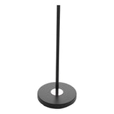 Dar Tower 3 Light Floor Lamp Matt Black and Polished Chrome –  from Amos Lighting + Home